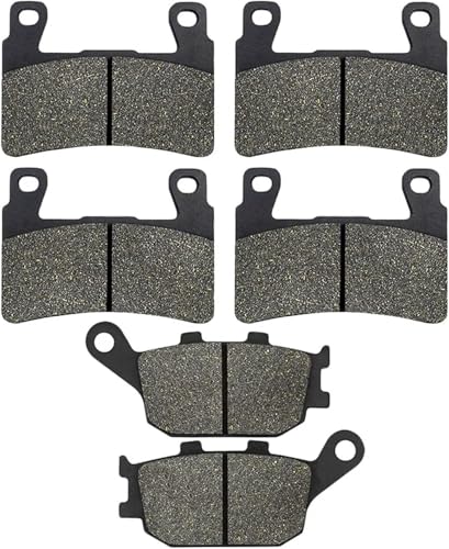 Plaquettes de frein moto pour CBR 600 F4 et CBR600RR jeu complet avant et arrière