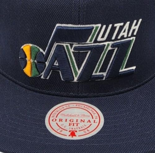 Mitchell & Ness Utah Jazz Gorra Snapback Ajustable miniatura 4