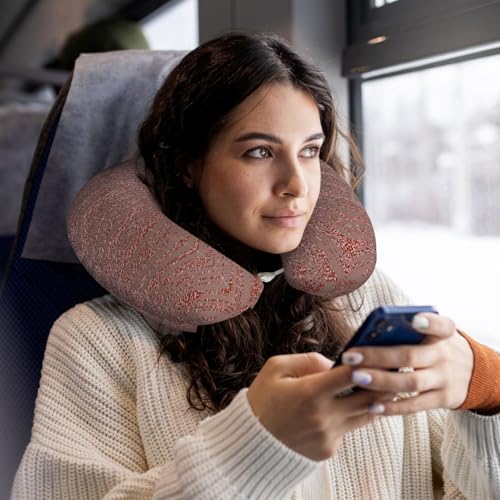 Almohada de poliéster ajustable para cuello y hombros miniatura 6