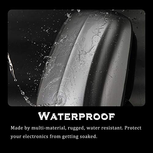 Rockrooster Streamlined Backpack Helmet Cycling Bag, Apus, Computer Bag, Motorcycle Backpack, Anti Theft, Waterproof, Hard Shell Shaping Bag- A1-Bk Large #TOP3