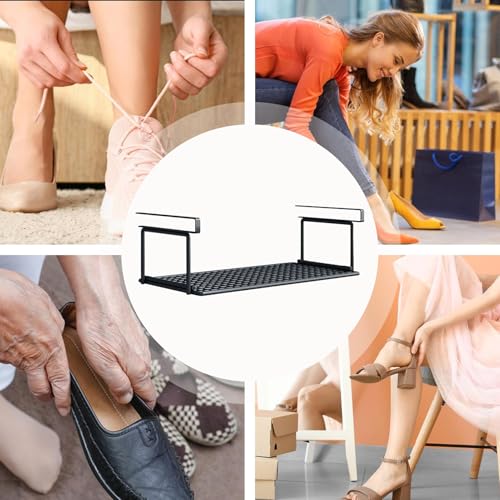 Under Shelf Basket - Metal Wire Rack, Adjustable Storage Tray | Retractable Slide-in Shelf With Hanging Feature, Organizer Basket For Cabinet Closet Entryway Kitchen Corner And Small Space Use