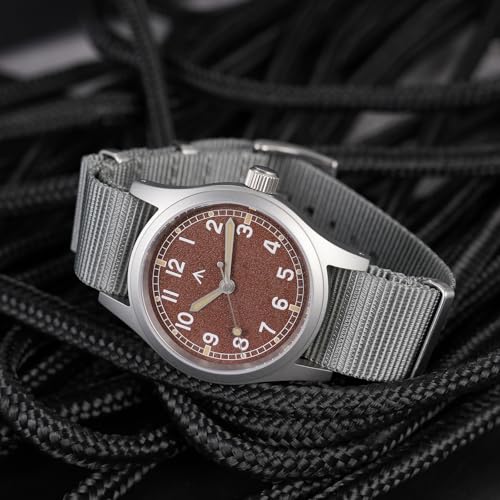 Image of Militado ML12 38mm Mens Watch - Sweep Hand VH31 Mecha-Quartz Movement Domed Sapphire Crystal Quartz Watch C3 Luminous 100M Waterproof
