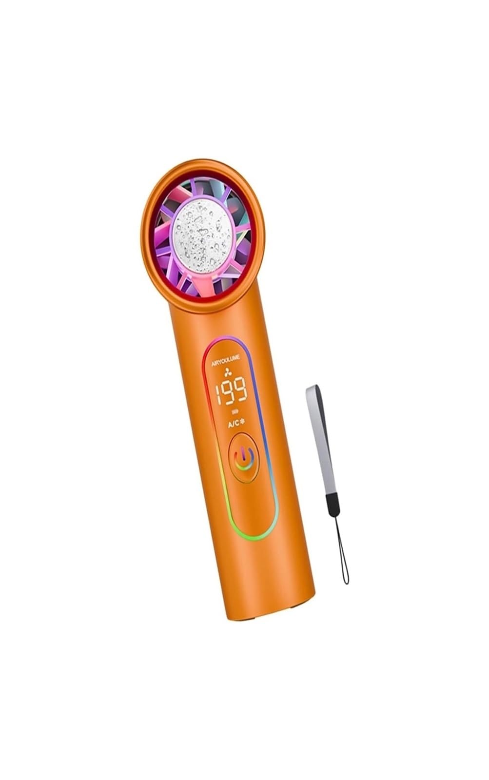 FGJsfhrDTU Portable Fan, Fast Speed Portable Powerful Cooling with 3000mAh Battery and Quiet Operations(D)