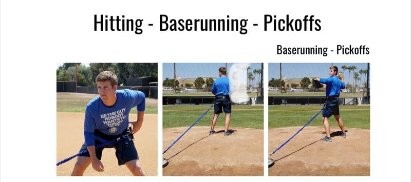 Ceinture D'entraînement Baseball Core Velocity Avec 2 Bandes De Résistance – Noire, Taille Unique (occasion)
