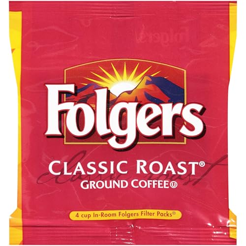 FOLGER'S Coffee Regular In Room, .6-Ounce Boxes (Pack of 200)