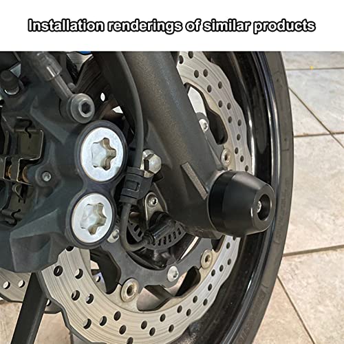Protection collision Husqvarna 701 sliders de fourche bleu - 7