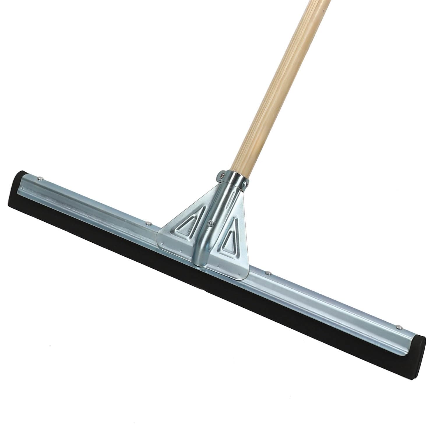 KOTARBAU® Wasserschieber Bodenabzieher Edelstahl mit Doppellippe 55 cm Metallstiel