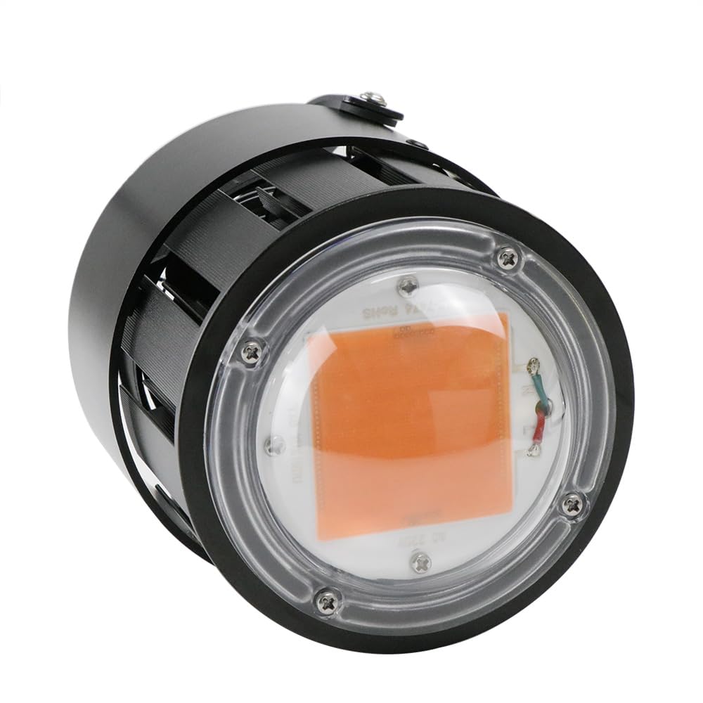 Lampada per Piante, Spettro completo LED Coltiva la luce 200W 1000W, Coltiva la luce Phytolamp for piante Semi Serra Idroponica Semina di fiori Lampada fito(6000k_With Cover)