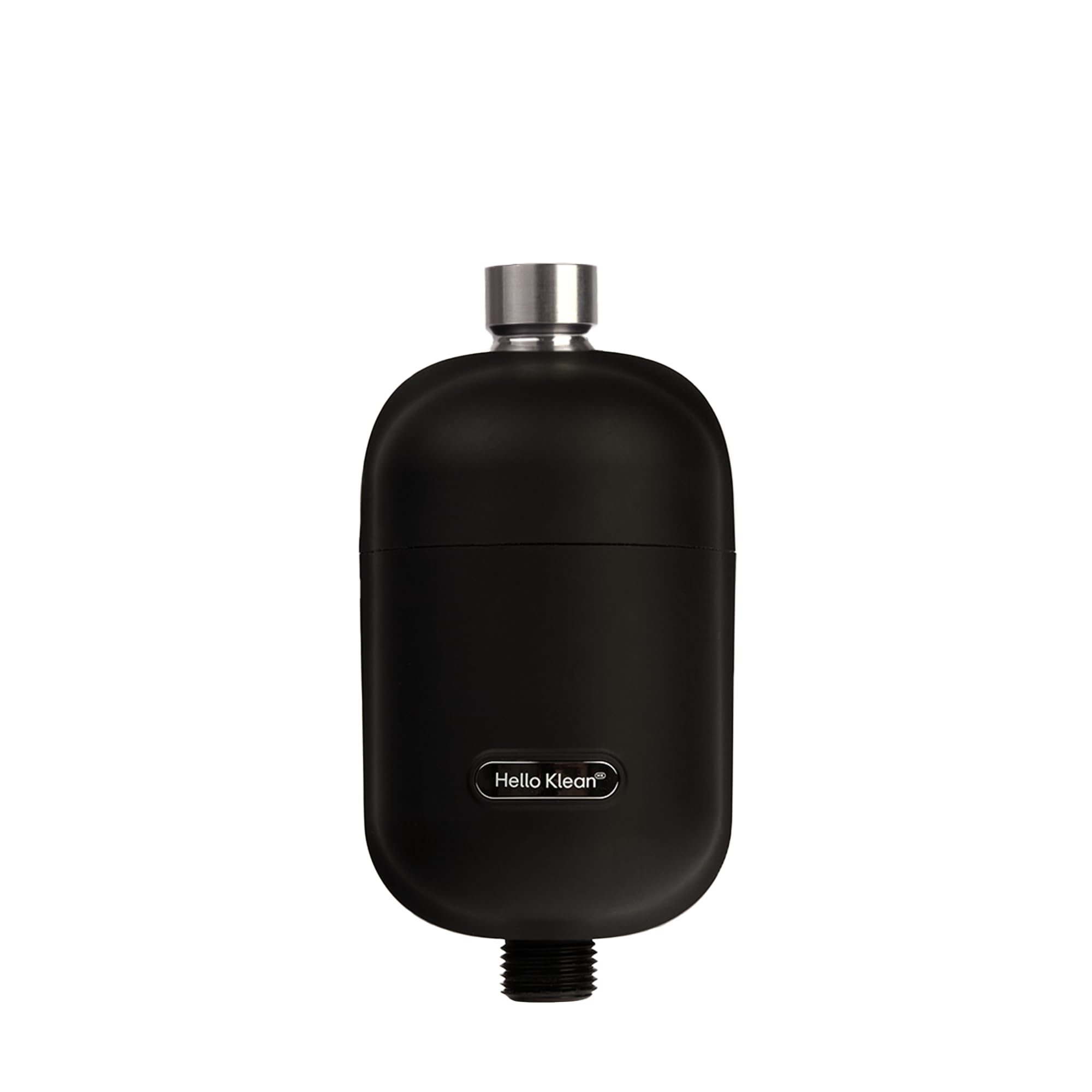 Shower Filter in Black - Filter Unwanted Metals, Chlorine & Impurities Found in Water - Improves Quality of Skin & Hair - Quick Easy Install for in-Line & Electric Shower