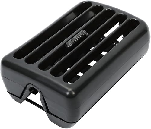 Miniatura 8 de Se adapta a 3 piezas de aire acondicionado y aire acondicionado con bisel de ventilación negro compatible con Dodge 1998 1999 2000 2001 2002 Ram