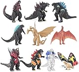 El paquete incluye: 1 Mothra Imago, 1 Gigan x 1, 1 Ghidorah, 1 Mecha y 6 juguetes Godzilla King of the Monsters