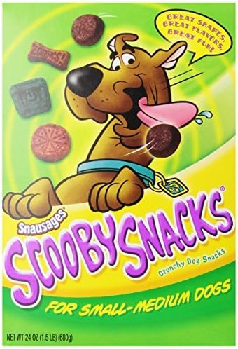 Snausages Scooby Snacks Dog Treats, Small-Medium Dogs, 24 ounce by Snausages