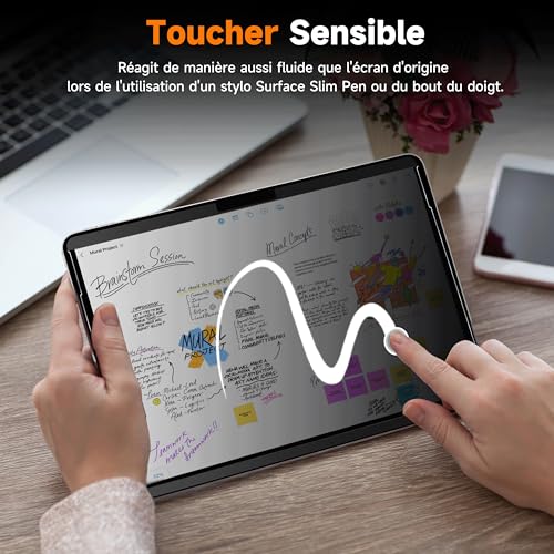 Filtre de Confidentialité Magnétique Surface Pro 6 5 4 Solution Anti Espionnage et Reflets - 6