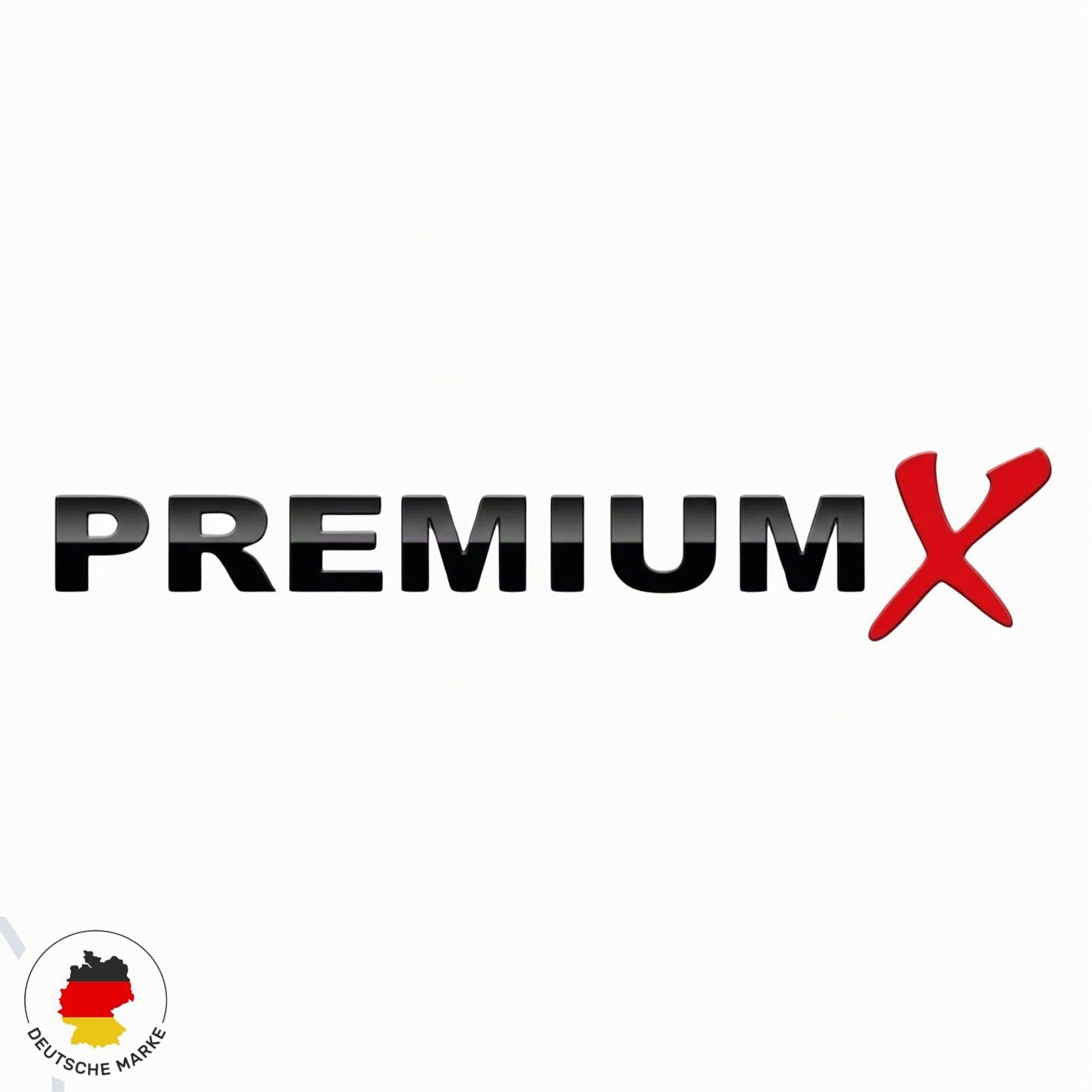 PremiumX Professionale Set Cavi Coassiali da 100m – Satkabel Bianco | Rame Puro | Antennenkabel Schermato 4-vie | 10 Connettori F Inclusi - Supporta 8K, 4K UHD & 3D per Sat, Cavo, DVB-T