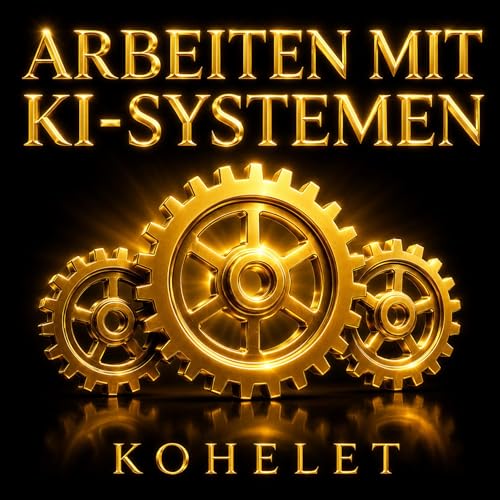 Diseño de la portada del título ARBEITEN MIT KI-SYSTEMEN