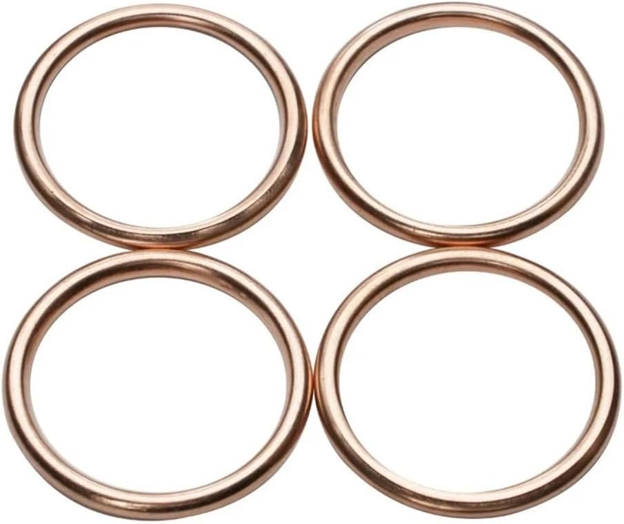 Motorcycle Cylinder Head Crankcase Engine Cover Gasket Kits set Fit For Honda CBR600RR CBR600 RR ABS 2007-2023(Exhaust pipe gasket)