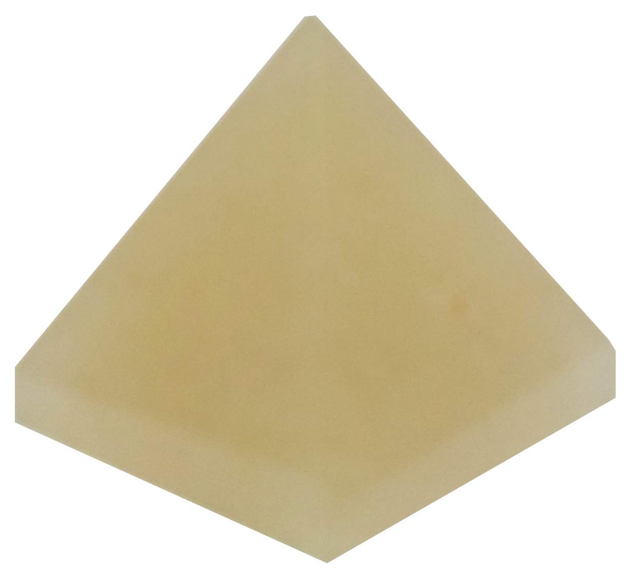 Pyramide en aventurine jaune pour libérer le stress et activer le soin Reiki