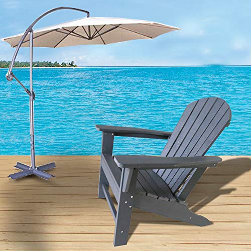 DAILYLIFE Plastic/Resin Classic Outdoor Adirondack Chair Polystyrene Weatherproof Lounge Chair for Porch Patio Deck Garden,Backyard & Lawn Furniture - Thumbnail 7