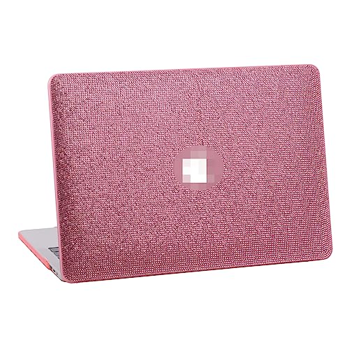 Bling Diamond - Funda para MacBook compatible con MacBook Pro 2018-2020 de 13 pulgadas 2016-2020 A2338 A2251 A2289 A2159 A1989 A1706 A1708, funda rígida con purpurina (MacBook Pro de 13 pulgadas,
