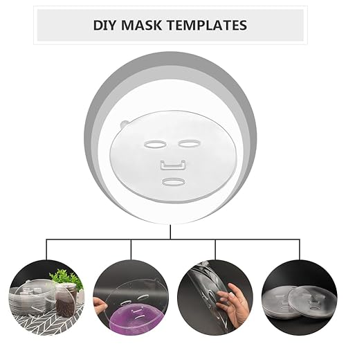Miniatura 9 de 20 unidades de placas portátiles para fabricar mascarillas reutilizables para el hogar, bandejas para hacer máscaras al azar, herramienta de cuidado