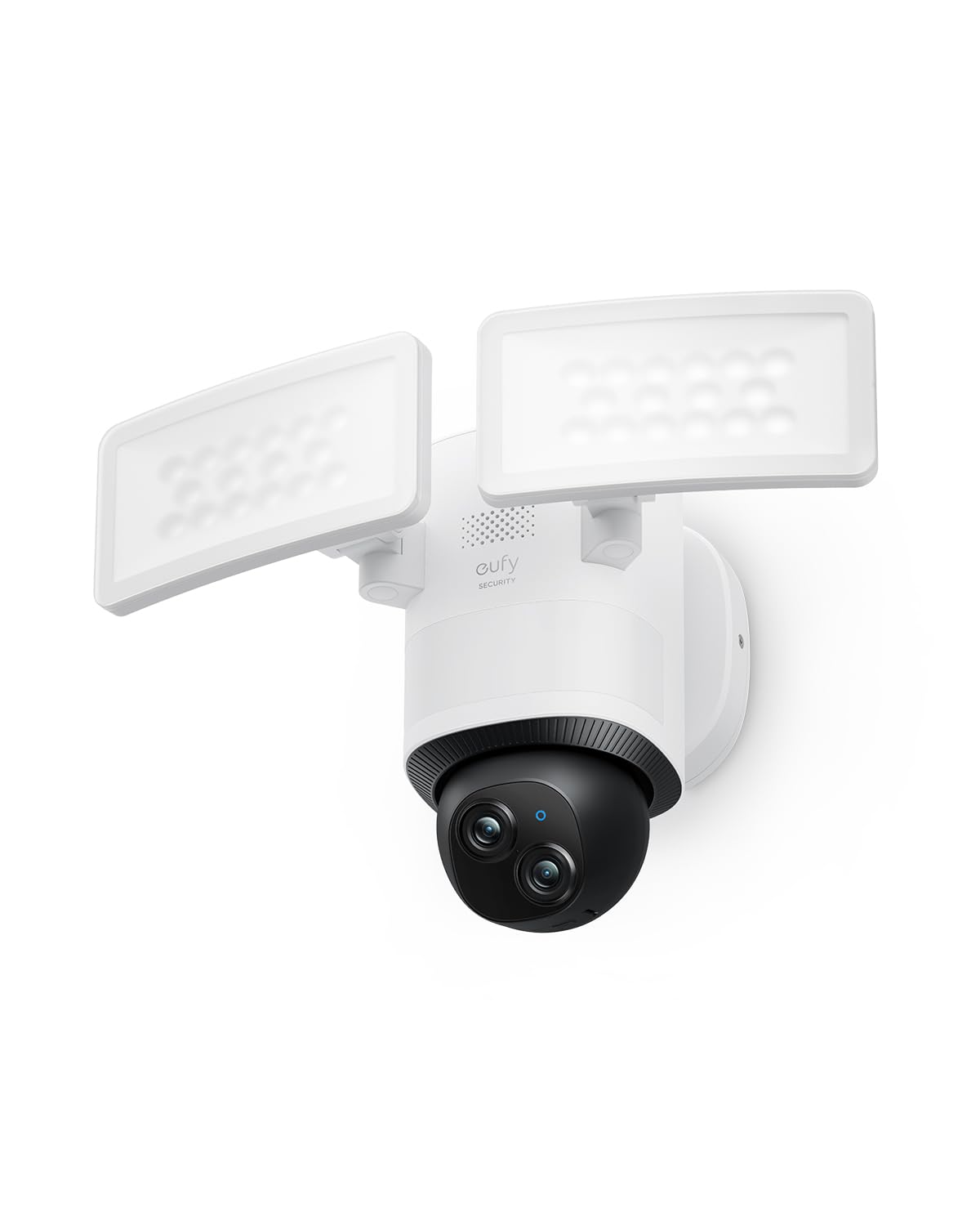eufy Security eufy Security Floodlight Camera E340, 360° Schwenk- & Neigefunkt., 24/7 Aufnahme, Dual-Band Wi-Fi, 2.000 Lumen, Bewegungsaktiviert, Dual-Kamera, HomeBase 3-kompatibel, Lokaler Speicher, Keine Gebühren