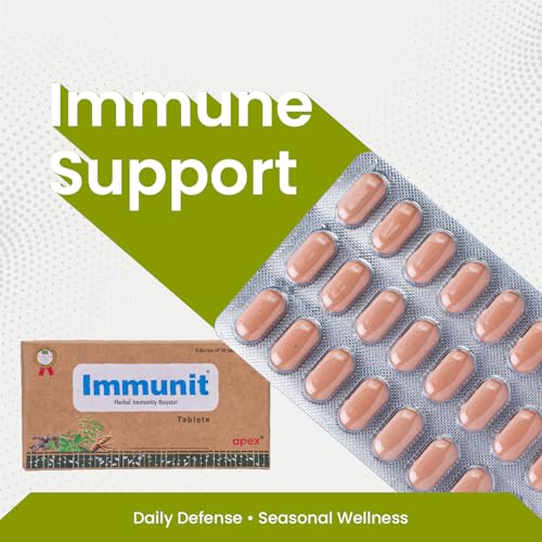 Image of Green Milk Immunit Tablets | Ayurvedic Immune Support Supplement | Strengthens Natural Immunity & Daily Defense | Supports Energy, Stress Balance & Seasonal Wellness | Herbal Immunity Formula | 5x30 Tablets