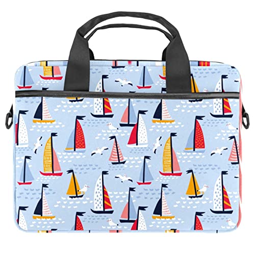 Sac ordinateur portable 13 pouces à 14.5 pouces yacht multicolore