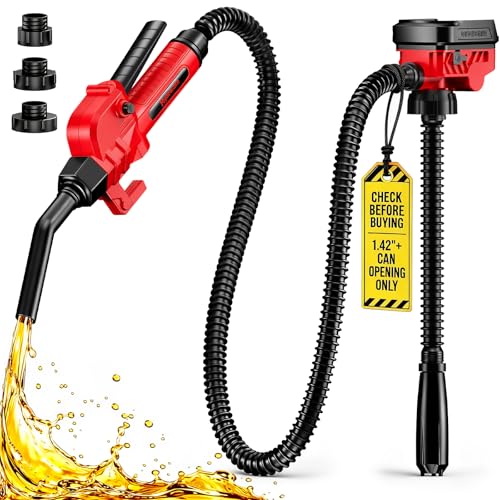 Fuel Transfer Pump for Milwaukee M18 Batteries Cordless 3.7 GPM Flow