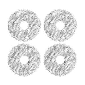 Dreame L10s Ultra Robotic Vacuum Cleaner Mop Pad, Robot Vacuum Cleaner Wet Mopping Pads for Mopping Floor (4pcs)