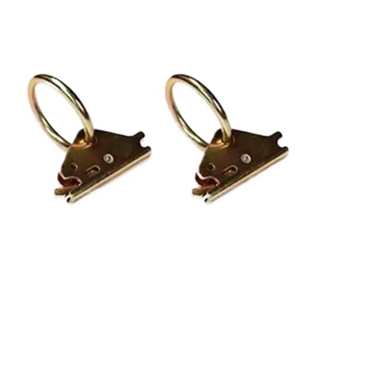 Pjfcewfdgx 2 Packs 2/4/8 Packs Steel E-Track O-Ring Anchors For Enclosed & Flatbed Trailers