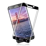 Cristal Templado para Samsung Galaxy S6 Edge, Protector de Pantalla Dureza 9H, Sin Burbujas, Anti-Huellas Digitales, Ultra Claridad (2 Unidades)