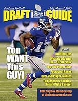 Fantasy Football Draft Guide July/August 2015 0692482393 Book Cover