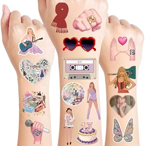 Yangsiw Children's Animal Temporary Tattoo Set Cover