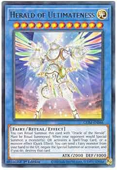 Amazon.co.jp: 遊戯王 英語版 GEIM-EN046 Herald of Ultimateness 崇光