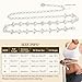 Glamorstar Chain Belt for Women Rhinestone Crystal Waist Belts for Dress Gift Plus Size Silver 135CM/53.1IN