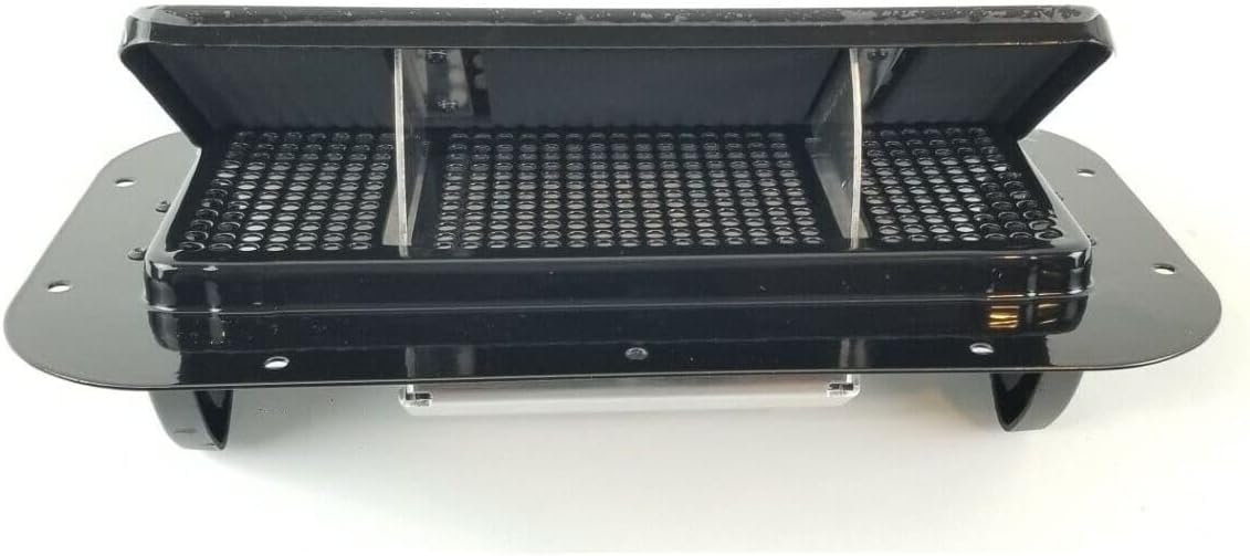 EOV ALP Open Black Aluminum Two Way Trailer/RV Vent with and Gasket EOV ALP