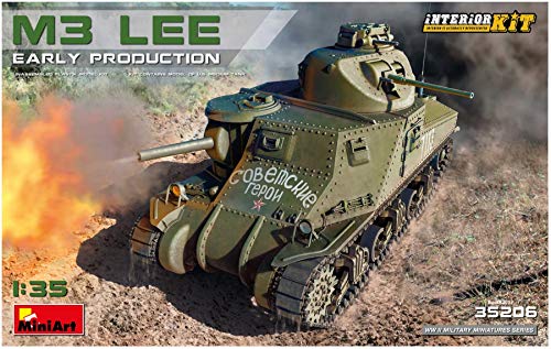 MiniArt 1:35 M3 Lee Early Prod kit intérieur de haute précision pour modéliste