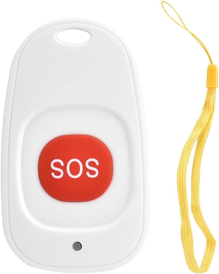ZetilingSOS Button Alarm, 80M Wireless Emergency Button Alarm Home Doorbell Buttons Pagers for the elderly or Patient