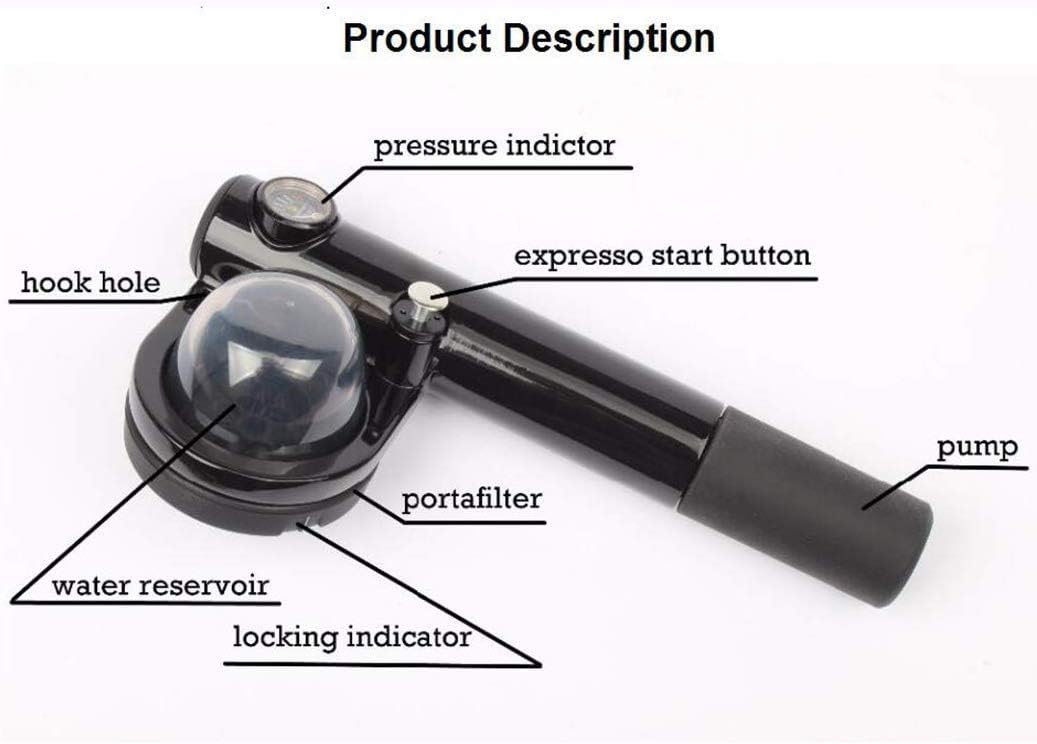 Portable coffee machine Travel outdoors concentrate Hand pressure Coffee machine Household Mini coffee pot