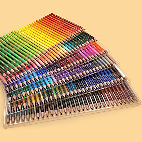 Image of 48 /72 /120 /160 /180 Oil Colored Pencils Set Pre-Sharpened Color Pencils Art Supplies For Students Adults Artists Drawing Sketching Coloring Books