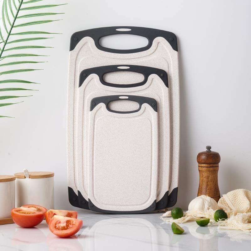 Kitchen Set Outdoor Portable Tableware Sided Chopping Board Household Use