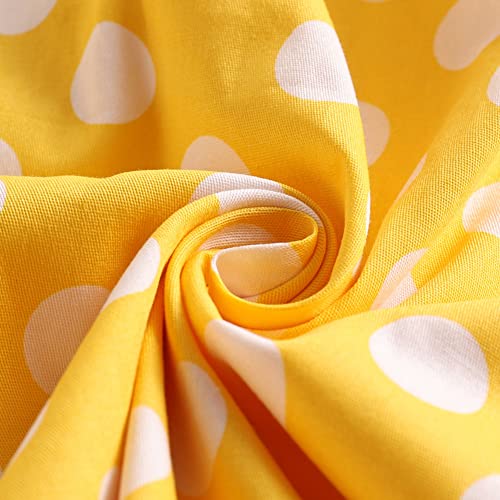 Image of 1950s Dresses for Women Vintage Retro Cocktail Party Swing Dresses Halter Floral Rockabilly 50s Polka Dot Pin up Dress