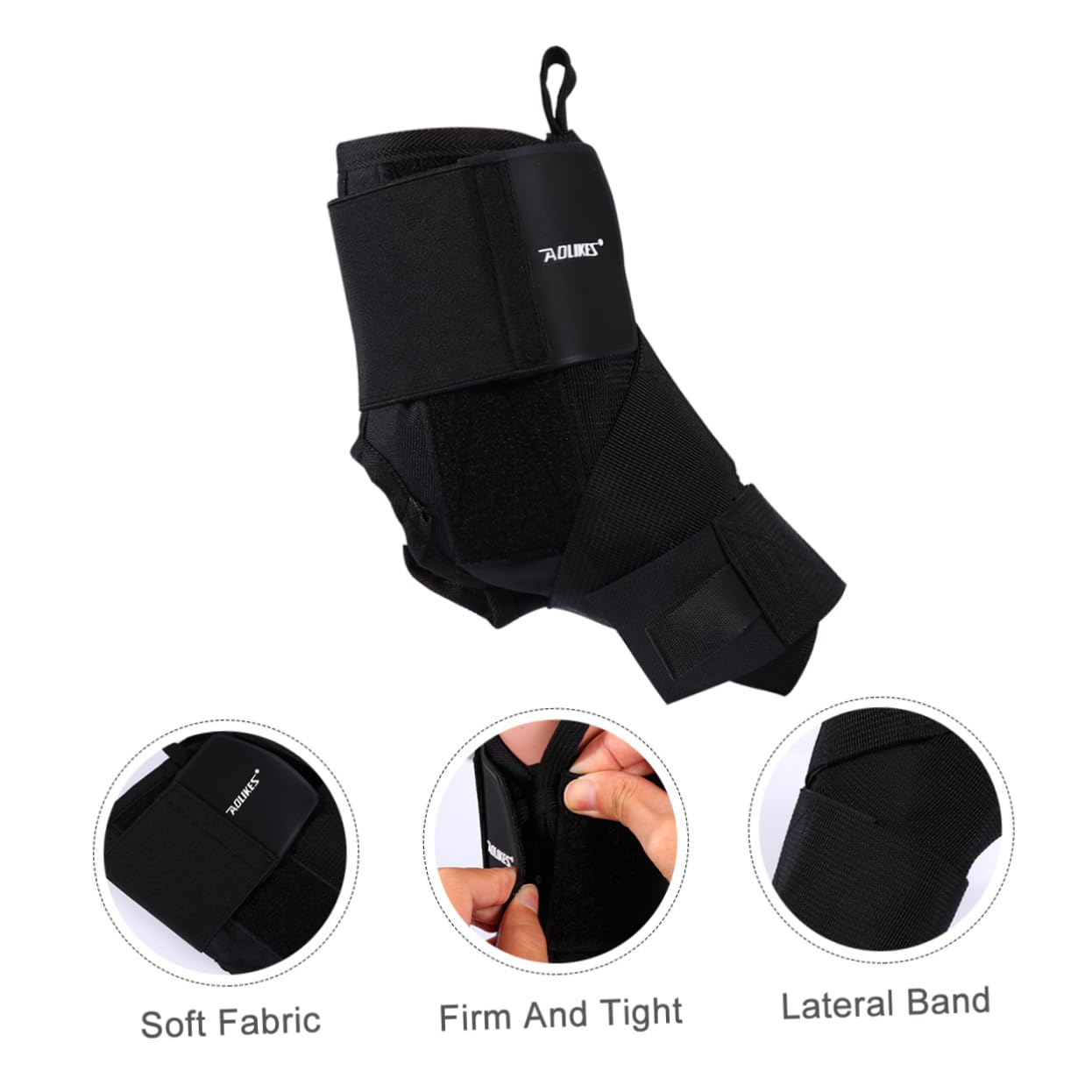 TOVINANNA Ankle Support Brace Foot Stabilizer Protector for Sports Ankle Guard for Relief and Injury Prevention