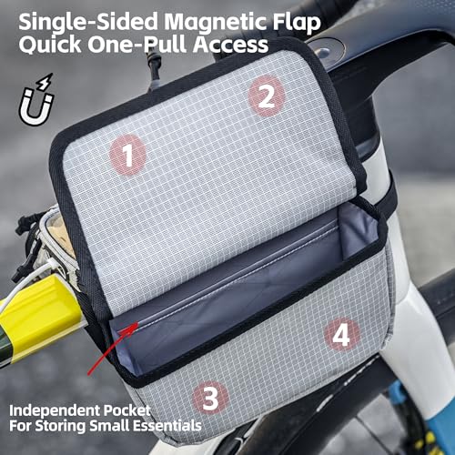 Bolsa para bicicleta de montaña y carretera Rhinowalk ajustable 7