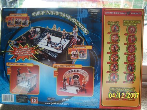 Vista 4 de JAKKS PACIFIC WWE WWF HARDCORE ACTION WRESTLING RING FIGURAS DE ACCIÓN NUEVO EN CAJA