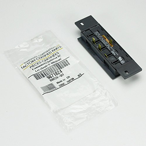 Whirlpool 9871824 Off Switch for Trash Compactor