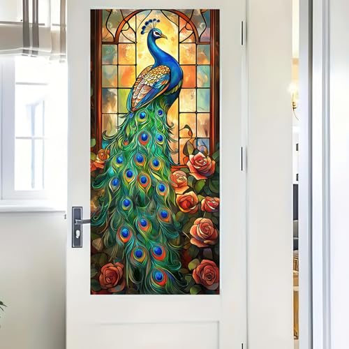 Película para ventana decorativa HOMETITUTE 39.3x17.7 pulg miniatura 5