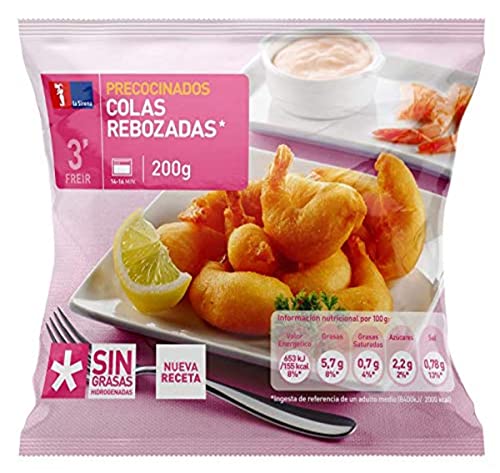 La Sirena Colas Rebozadas, 200g (Congelado)