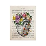 Photo Gallery brain art fiore anatomia stampa psicologia neurologo medico regalo medico poster wall art tela pittura clinica decorazione della casa(n039-3,30x40cm no frame) Photo Gallery brain art fiore anatomia stampa psicologia neurologo medico regalo medico poster wall art tela pittura clinica decorazione della casa(n039-3,30x40cm no frame)