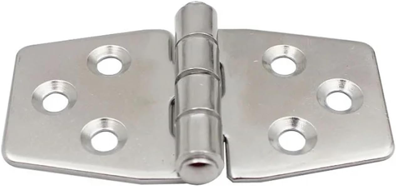 Marine Hinges 10PCS Stainless Steel Boat Hinge Strap Hinge Door Hinge for Marine Boat Yacht Rafting Boating Accessories for Boats, Cabinet